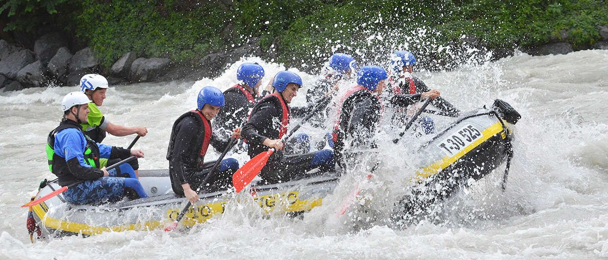 Rafting in Austria - in Tyrol on the Inn