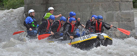 Rafting im Ötztal Tirol
