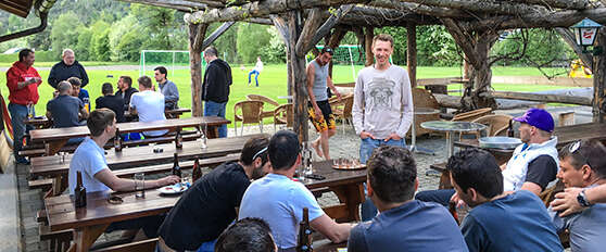 Feiern im Outdoor Refugio in Haiming